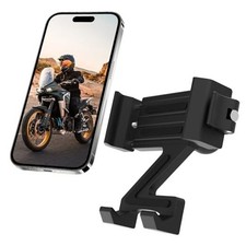 Motorcycle Phone Holder with 1" Ball Head, Aluminum Alloy  Semi-Enclosed