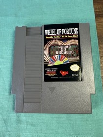 Wheel of Fortune (Nintendo NES) MINT CIB Complete w/ All Inserts IN SHRINK