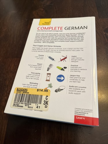 Complete German Teach Yourself Level 4 By Paul Coggle Heiner Schenke - Picture 4 of 11