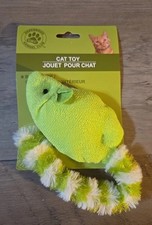 Greenbrier Kennel Club Cat Toy Green Mouse W/ Bells BRAND NEW