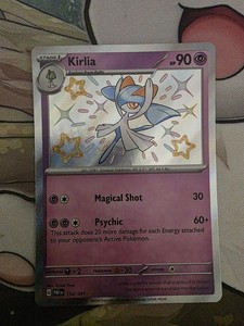 Kirlia 154/091 Paldean Fates Shiny Holo Rare