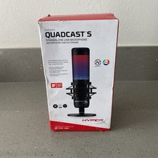 HyperX QuadCast S RGB LED USB Cardioid Microphone - Black tested