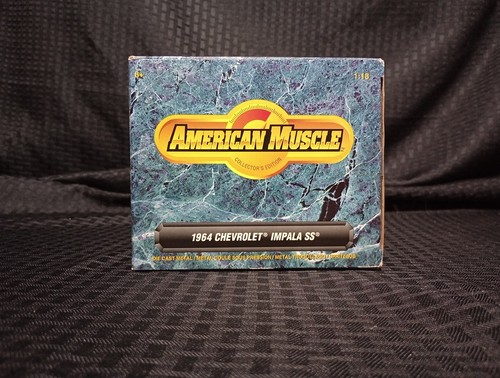 ERTL AMERICAN MUSCLE '64 CHEVROLET IMPALA SS CONVERTIBLE. 1:18 Scale Die Cast. - Picture 4 of 24