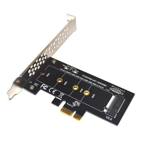 PCI-Express 1X auf M.2 NGFF Adapterkarte PCIE 3.0 X1 auf NVME SSD M2 für INTEL k - Bild 8 von 14