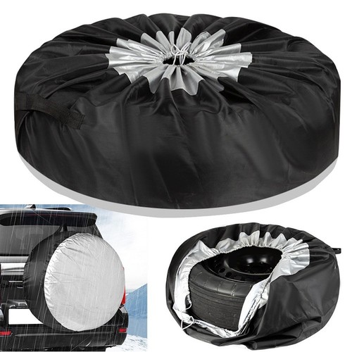 SUV Tire Cover Spare Tire Protector Reusable And Washable Waterproof Exterior - Picture 3 of 14
