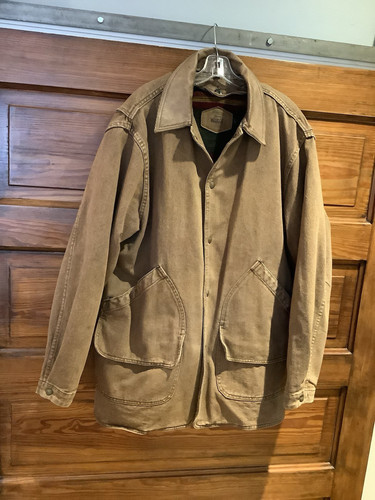 VINTAGE WOOLRICH CHORE GIACCA LANA SUD-OVEST AZTECA COPERTA FODERATA CAPPOTTO TAGLIA L - Foto 2 di 17