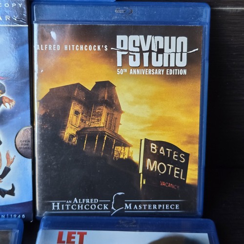 Horror Blu-rays Movies Lot Psycho (Blu-ray Disc, 2010, 50th Anniversary Edition) - Picture 4 of 6