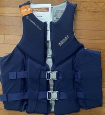   NEW   Hyperlite Men  s Life Vest - US Coast Guard Approved BLUE/GRAY - XXL