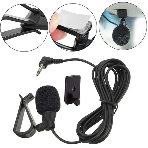 Auto Audio Mikrofon Tragbar 3.5mm Ergonomisches Handheld Design Kunststoff - Bild 5 von 9