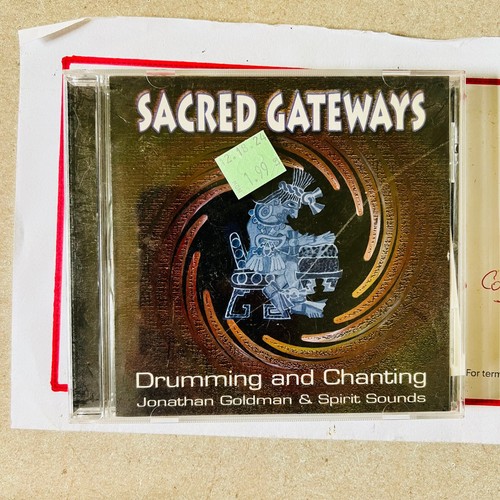 Jonathan Goldman & Spirit Sounds - Sacred Gateways CD Drumming Chant 1997 Indian - Picture 1 of 5