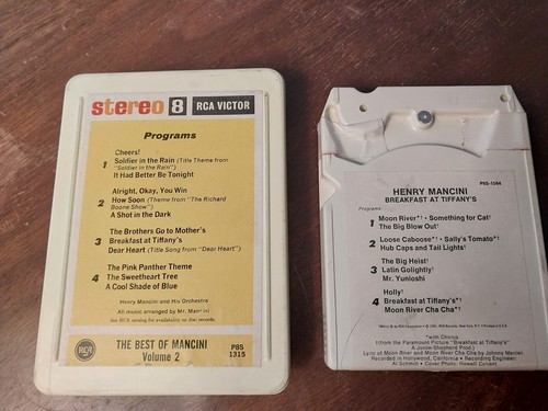 Henry Mancini 2 RCA 8 Tracks "Breakfast At Tiffany's" soundtrack "Best of" Vol 2 - Picture 4 of 7