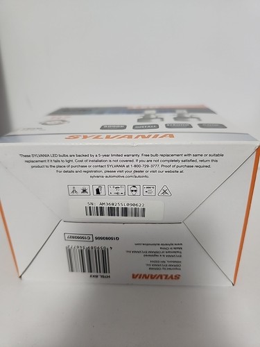 Sylvania H7 LED Powersport Headlight Bulbs for Off-Road Use or Fog Lights - 2 PC - Picture 4 of 4