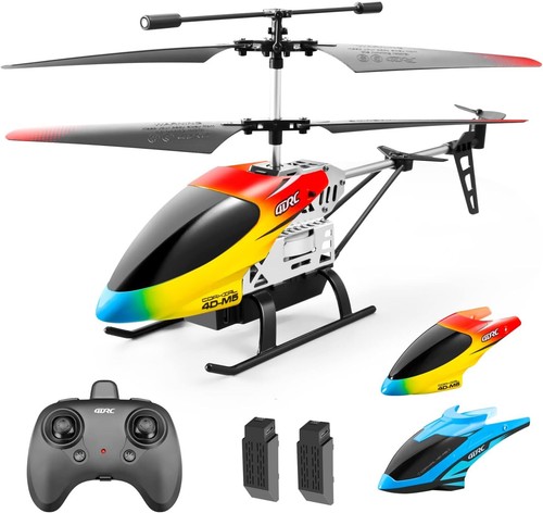Remote Control Helicopter Aluminium RC Toy with Gyro, LED Light, 3.5 Channel - Picture 3 of 13