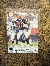 2002 Pacific TOM BRADY #258 New England Patriots 2nd Year Card
