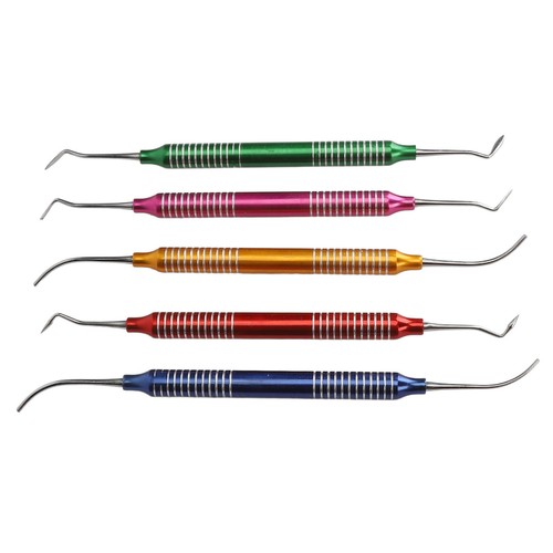 5Pcs Dental Gracey Curettes Curette Hand Scaler Universal Surgical Instrumen GFL - Picture 16 of 22