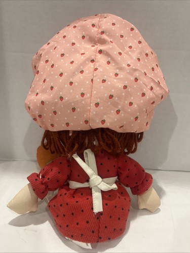 Peluche profumato fragola shortcake 14" The Bridge Direct 2016 filato bambola di peluche - Foto 4 di 12