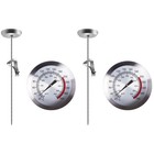  2 Pack Fleischthermomet Grill Thermometer Essenstemperatur Kochthermometer