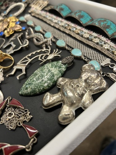 Sterling Silver Jewelry Lot - All Wearable Condition - 507.3 Grams - Picture 14 of 24