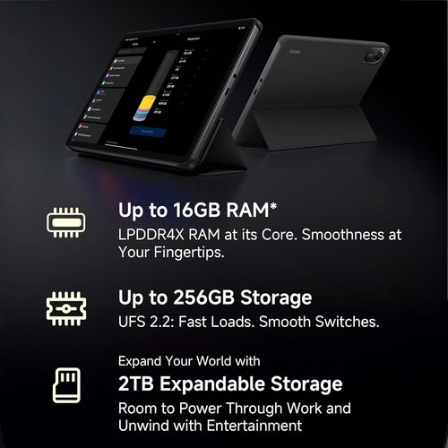 Redmi Pad 2-Tablet-4GB RAM 128GB-HyperOS 2-2.5K Sharp & Clear Display-AI-Enabled - Picture 11 of 13