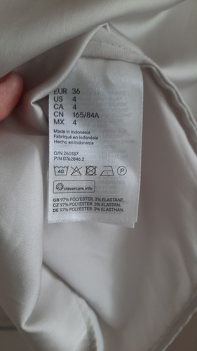HundM Damen Bluse Hemd Grau 36 Gebraucht - Bild 4 von 4