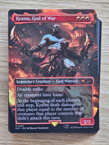Custom Commander Deck ~ The God Slayer ~ Kratos, God of War ~ 100 Card Deck