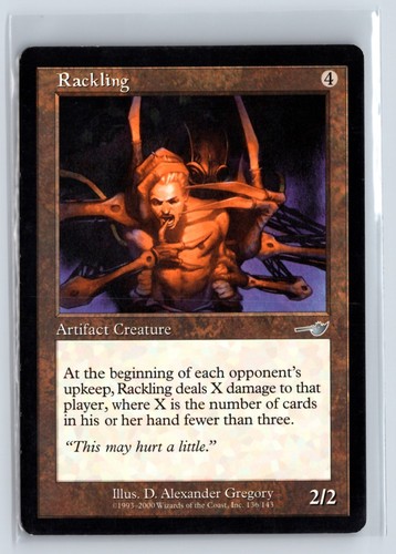 (3X) Rackling Nemesis Uncommon - MTG Magic the Gathering Karte