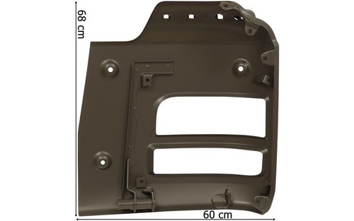 fits MAN TGA TGS TGX CONSTRUCTION BUMPER CORNER RIGHT STEEL - Picture 2 of 2