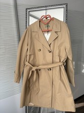 Zara Trenchcoat Beige 128 Mädchen Jacke Mantel Übergangsmantel Neu