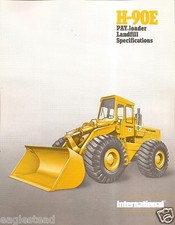 Equipment Brochure - International - IH H-90E - Pay Loader Landfill 1978 (EB891)