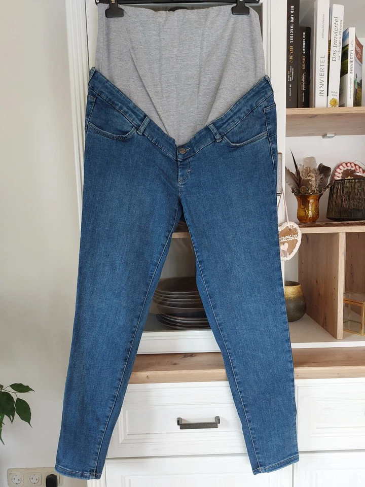 Paket Umstandsmode Herbst Winter H&M C&A Mama Jeans Pullover Shirt Gr. 44 46 48 - Bild 2 von 4