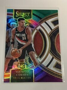 2023-24 Panini Select Toumani Camara Premier RC Green White Purple Rookie #115