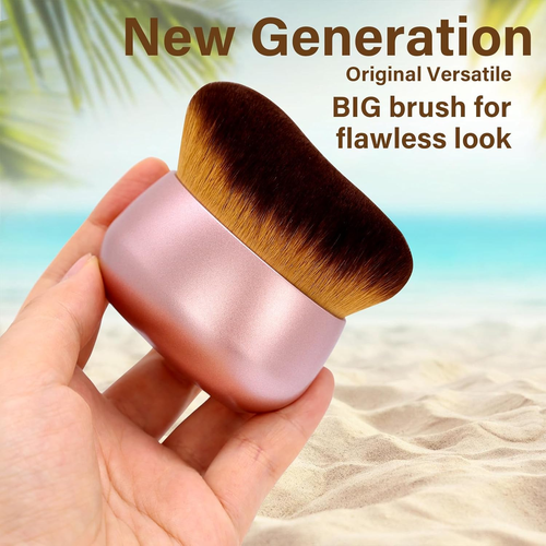 Extra Large Body Makeup Brush for Self Tanner, Leg Makeup &Bronzer Blend,75 Mm W - Picture 5 of 7