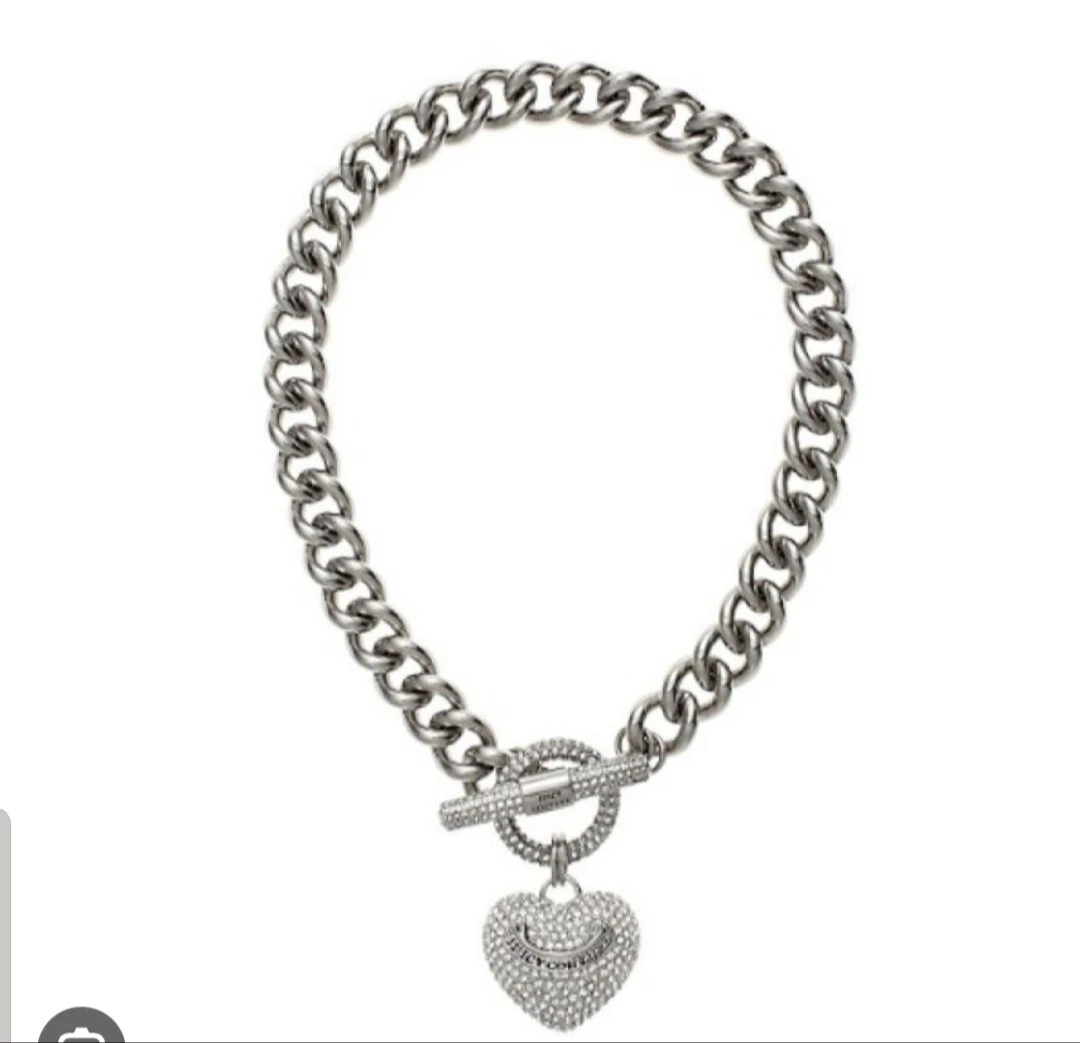 Juicy couture toggle necklace deals