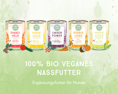 naftie Bio Linsen Power veganes Hundefutter Nassfutter Menü, 6x 800g - Bild 7 von 10