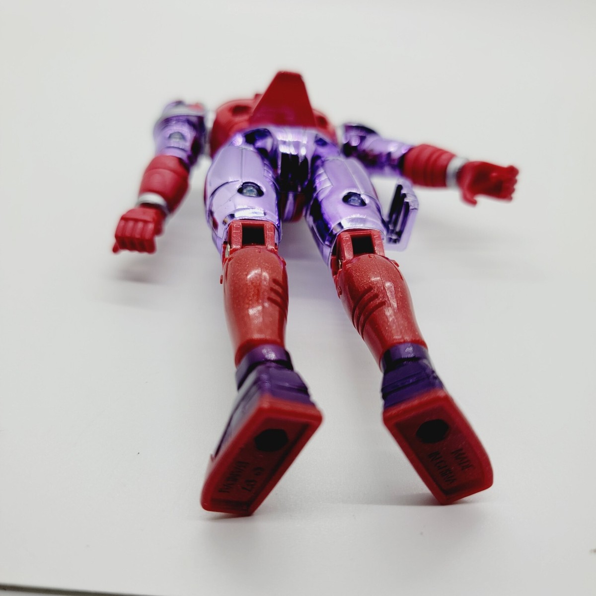 Vintage Beetle Borgs Figure 1997 Platinum Purple Bandai