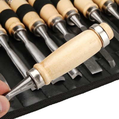 Juego De Cinceles Para Torno De Madera, Herramientas De Torneado De Precision Para Carpinteria 8 Uds