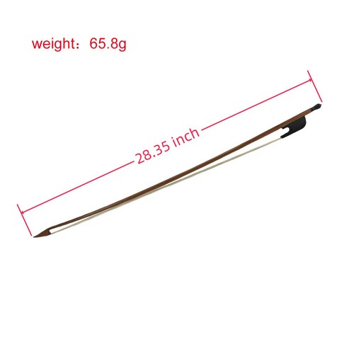Advance Cello Bow Baroque Bow Ebony Frog Natural Bow Hair High Flexibility - Picture 6 of 6