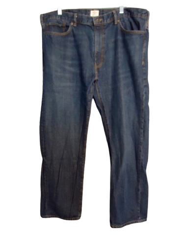 Dockers Straight Fit Denim Jeans Men's Size 40x30 Dark Wash 5 Pocket Design