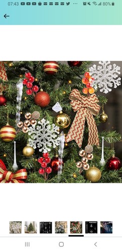 100PACKS Bulk Clear Acrylic Icicles Christmas Snowflake Icicle Drop Ornaments  - Picture 5 of 8