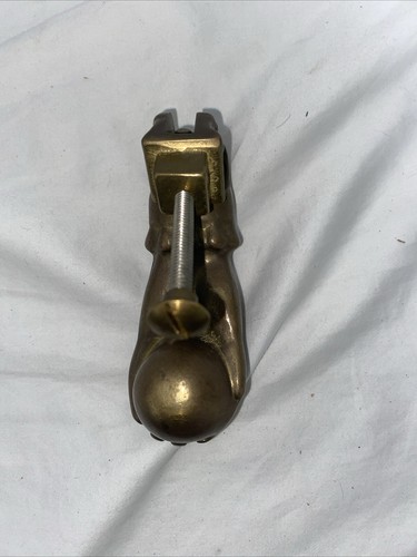 Antique Brass Hand Door Knocker. P. Missing Hardware - Picture 3 of 8