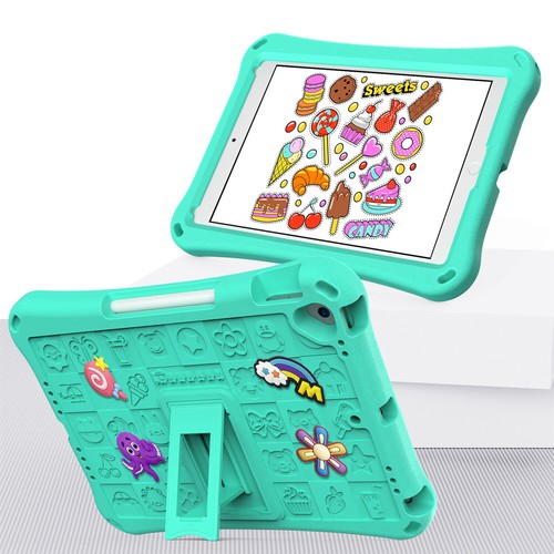 For iPad 9 8 7 Gen 10.2" Mini 6 Air 3rd Pro Kid Shockproof Heavy Duty Case Cover - Picture 8 of 23
