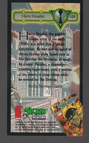 Spawn Widevision #109 Harry Houdini 1995 TODD McFarlane - Bild 2 von 2