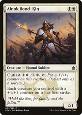 MTG 2014 AINOK BOND-KIN - HOUND SOLDIER CREATURE - Magic Gathering card