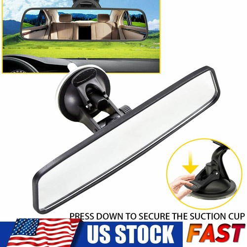 NEW Universal Car Rear View Suction Cup Mirror Learner Driver Interior