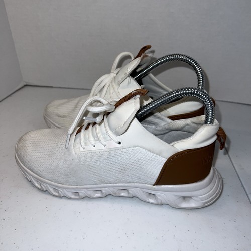 Nautica Chiatica Sneakers Lightweight White Brown Women’s Size 7 - Picture 2 of 11