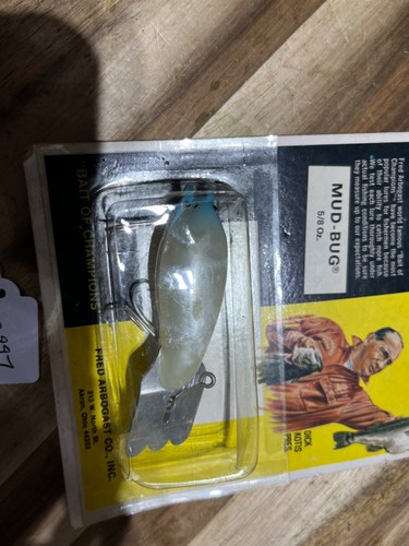 Señuelo de pesca vintage Fred Arbogast Mud Bug (23997) - Imagen 3 de 5