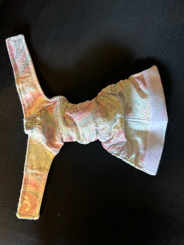 Female Dog Puppy Pet Diaper Washable Pant Sanitary Underwear PASTEL PAISLEY XXXS - Picture 3 of 6