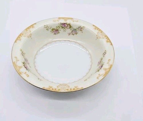 Jyoto China Rim Fruit Bowl Lot Made in Occupied Japan Vintage Set of 3 Round 5.5 - Picture 4 of 7