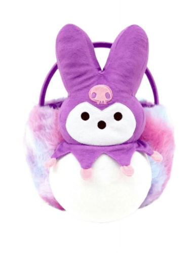 Peeps X Kuromi Easter Plush Basket, 11In Purple and White Gift Accessories