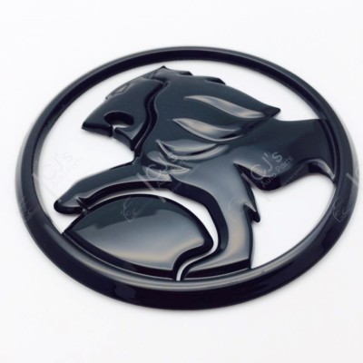 Lion Badge 112mm for Holden Commodore VE VF SV6 SS SSV Gloss Black